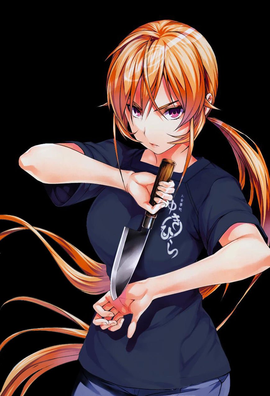 Shokugeki no soma. Повар-боец сома / Shokugeki no Souma. Food Wars!: Shokugeki no Soma. Накири Эрина. Персонаж Эрина Накири..