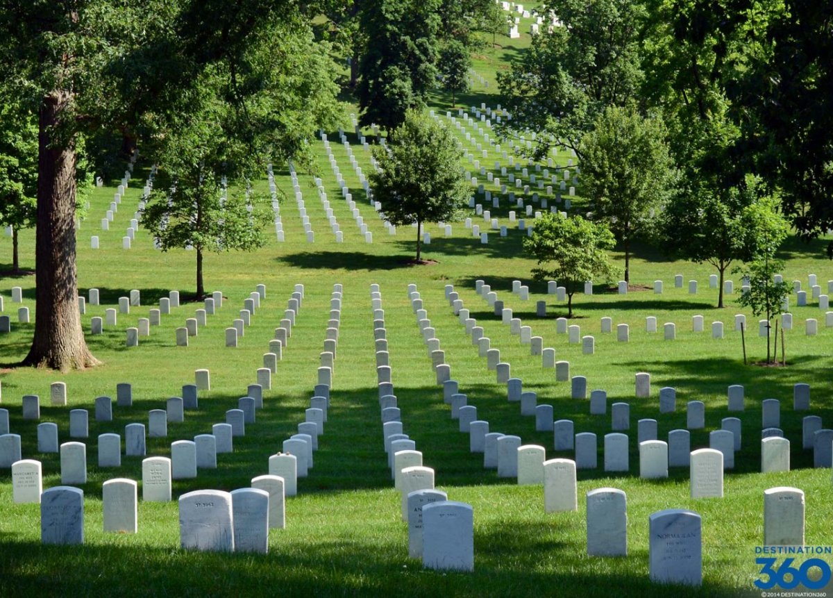 Арлингтонское кладбище, США (19 фото)