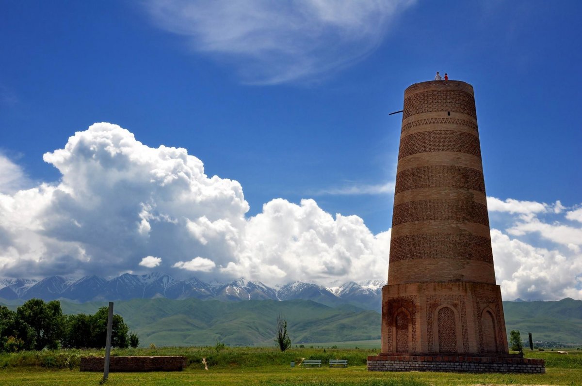 Башня Бурана, Кыргызстан (17 фото)