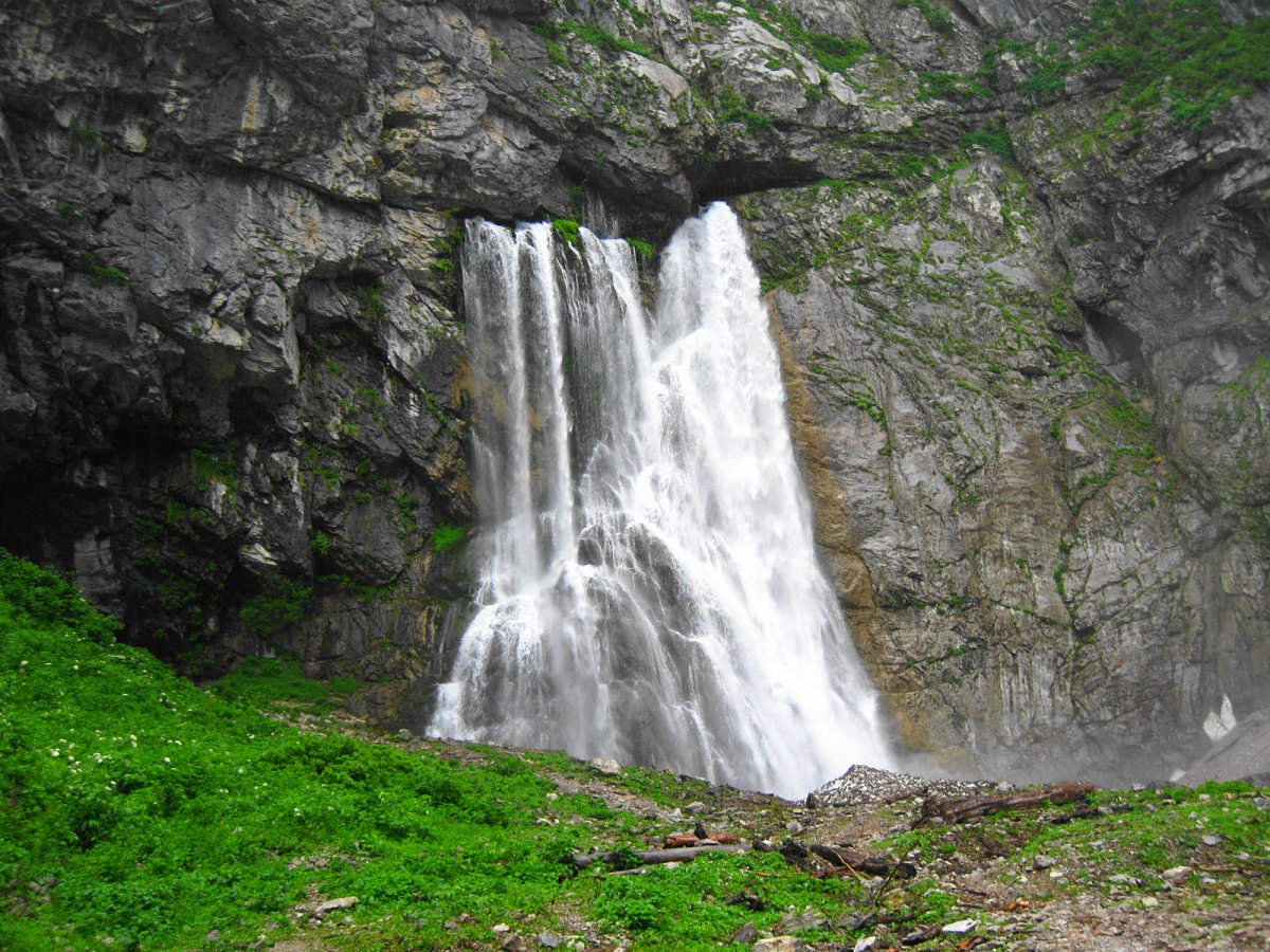 Гегский Водопад, Абхазия (10 фото)