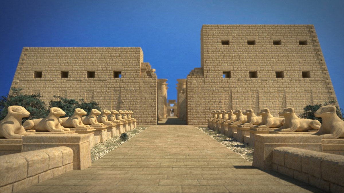 Карнакский храм Египет (24 фото)