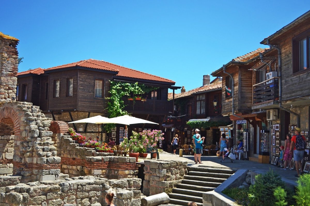 Несебр Старый город, Болгария (20 фото)