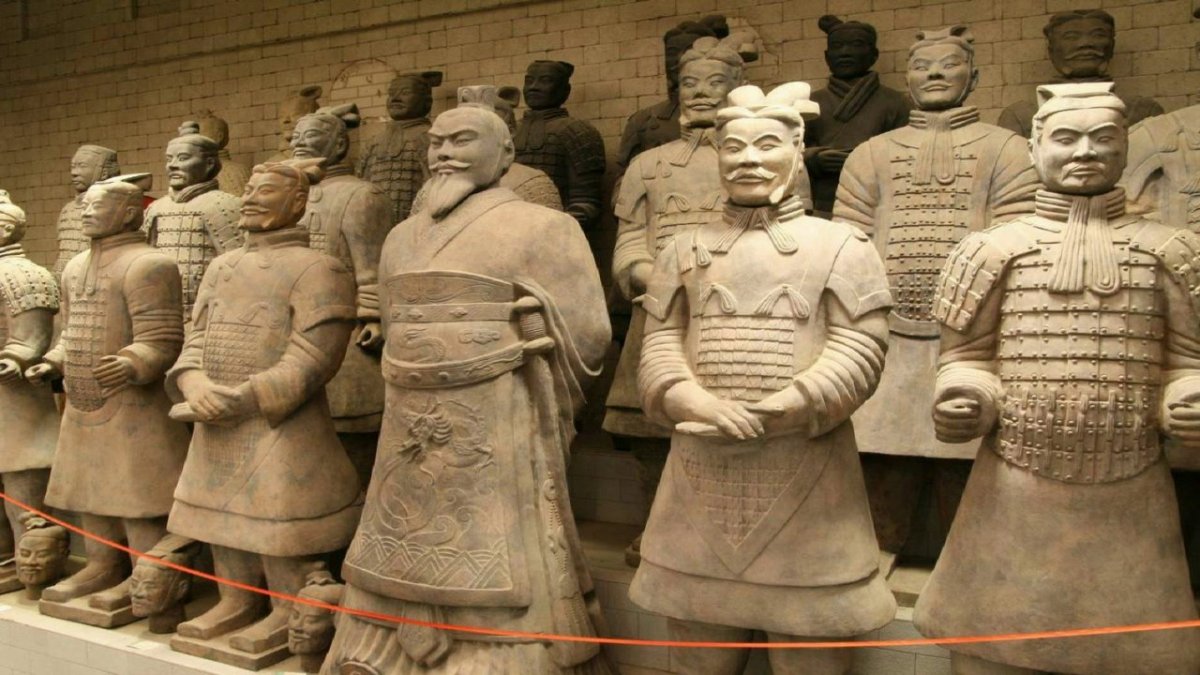 Терракотовая армия Статуи, Китай (26 фото)