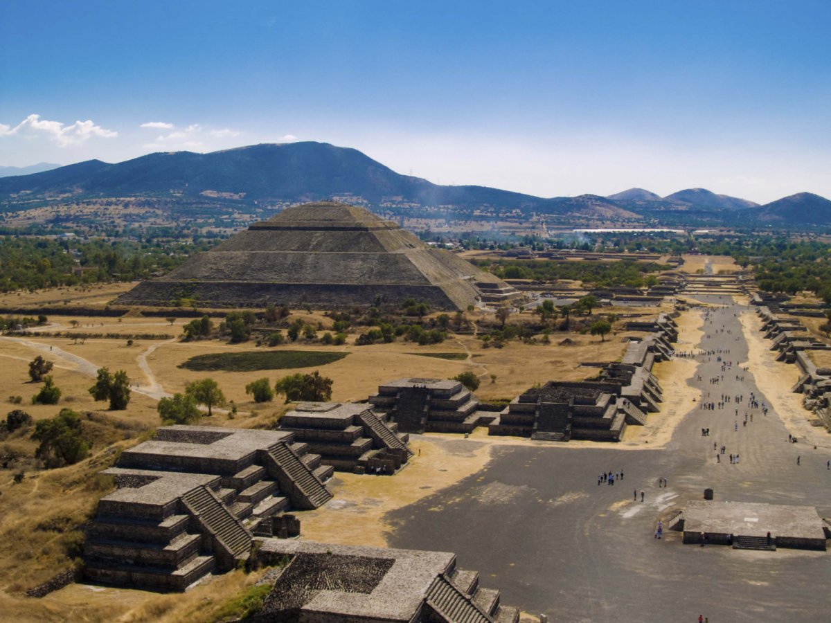 Теотиуакан Пирамиды, Мексика (30 фото)