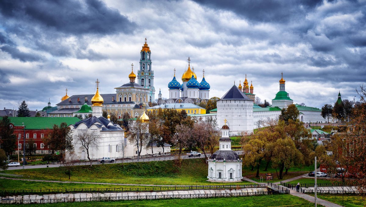Троице-Сергиева лавра Монастырь, Россия (27 фото)