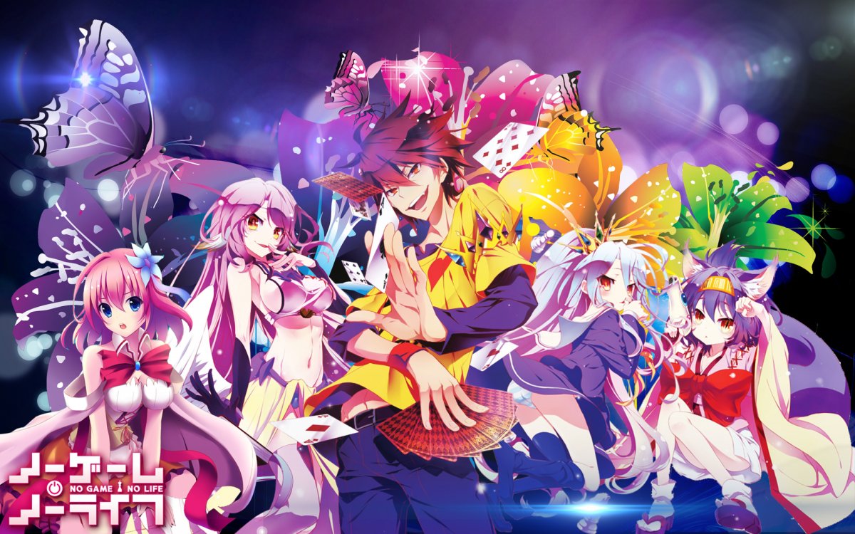 Нет игры — нет жизни / No Game No Life (45 фото)