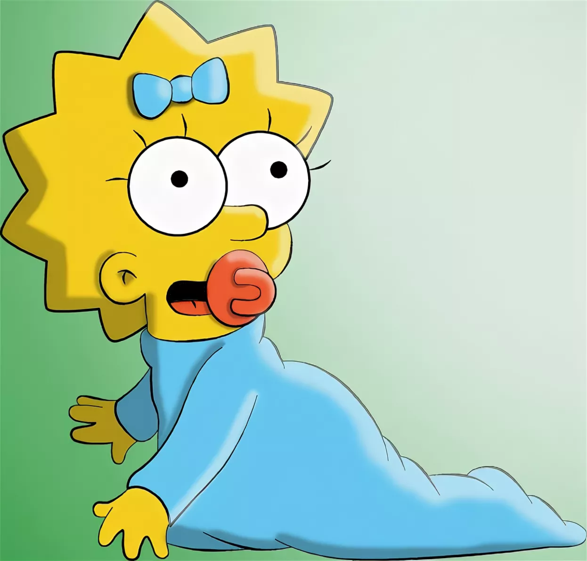 Maggie simpson. Мэгги симпсон. Мэгги симпсон крутая. Дочь Мэгги симпсон.