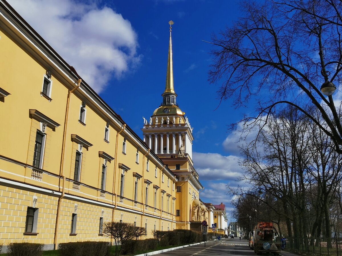 Здание Адмиралтейства В Санкт Петербурге Фото