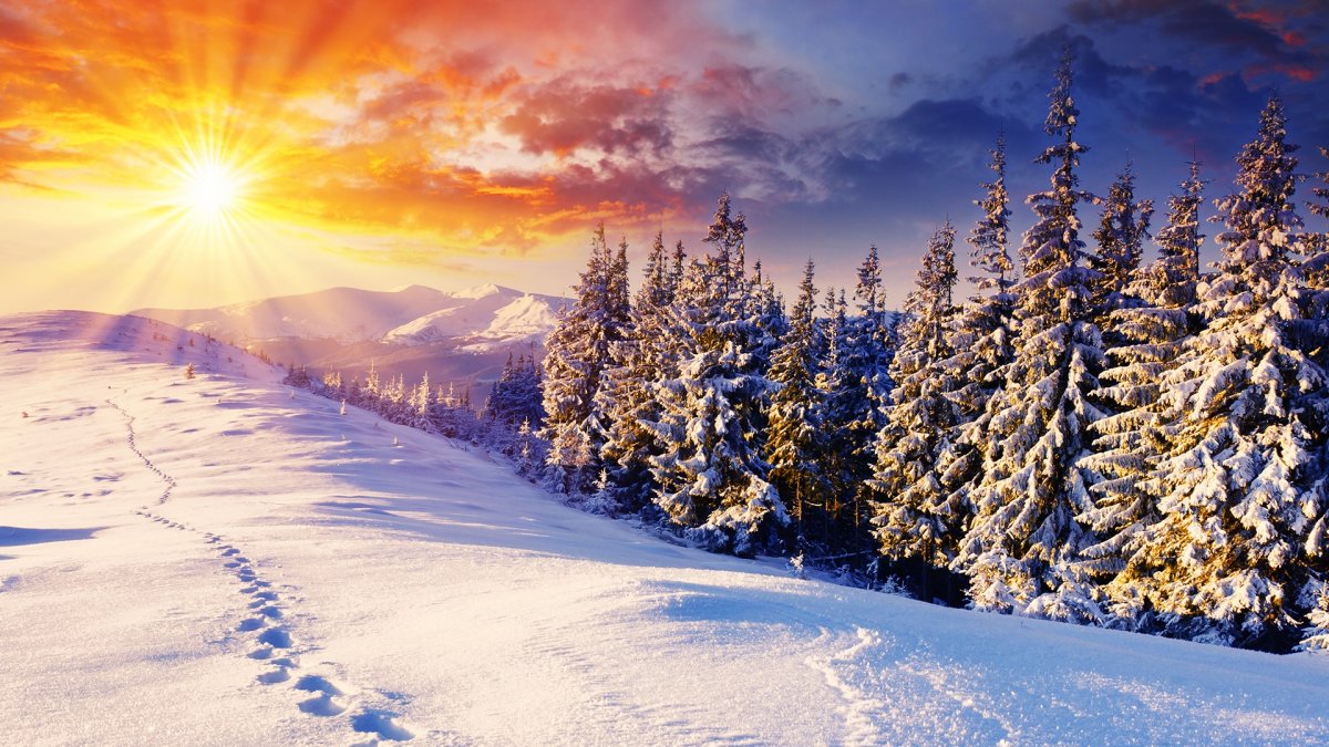 Красивая зима (63 фото)