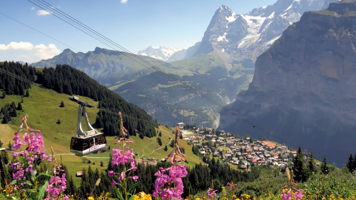 Альпы Швейцария (58 фото)