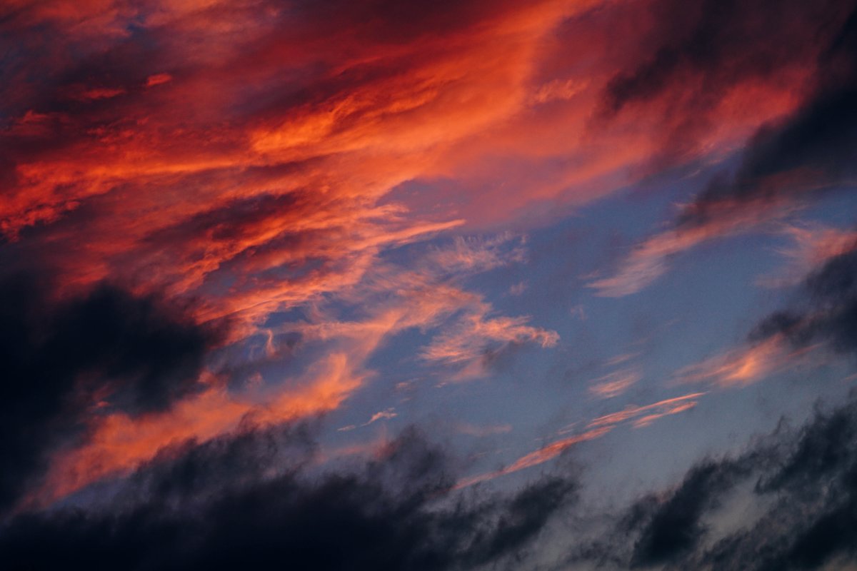 Красные облака (59 фото)