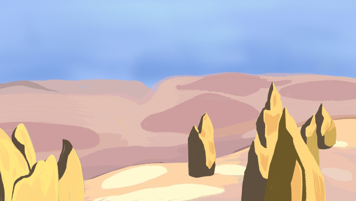Нарисовать пустыню (60 фото)
