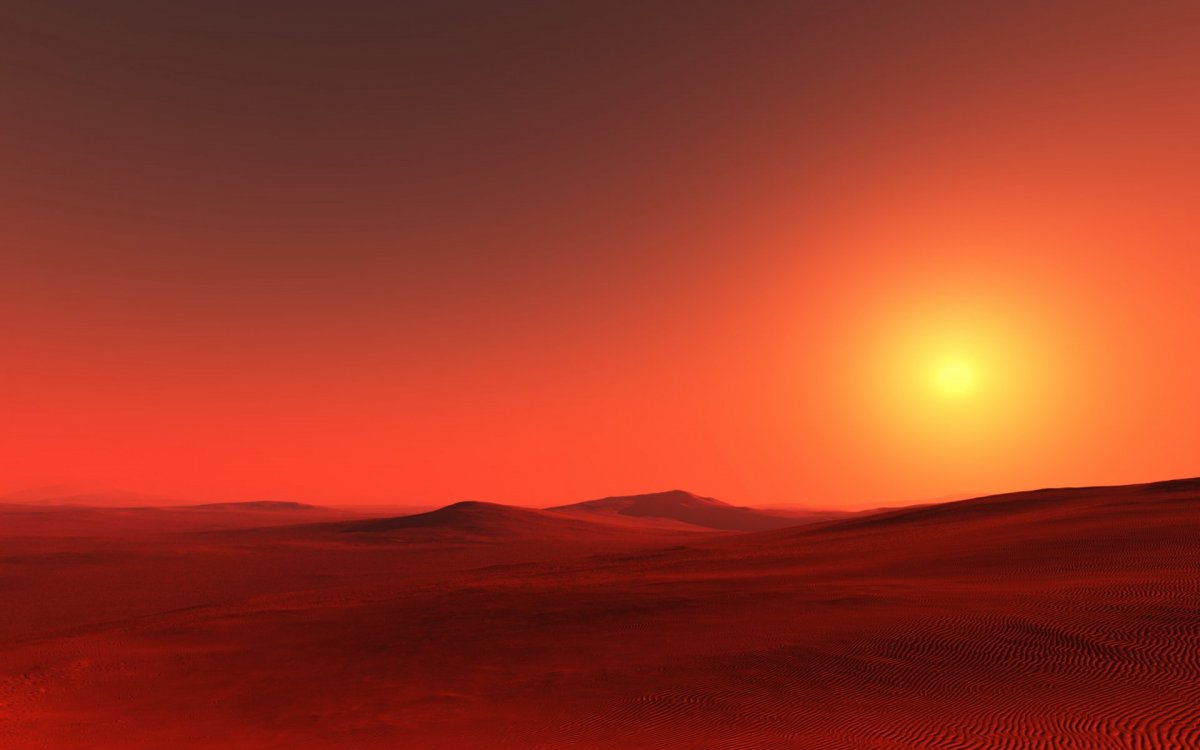 Закат в пустыне (54 фото)
