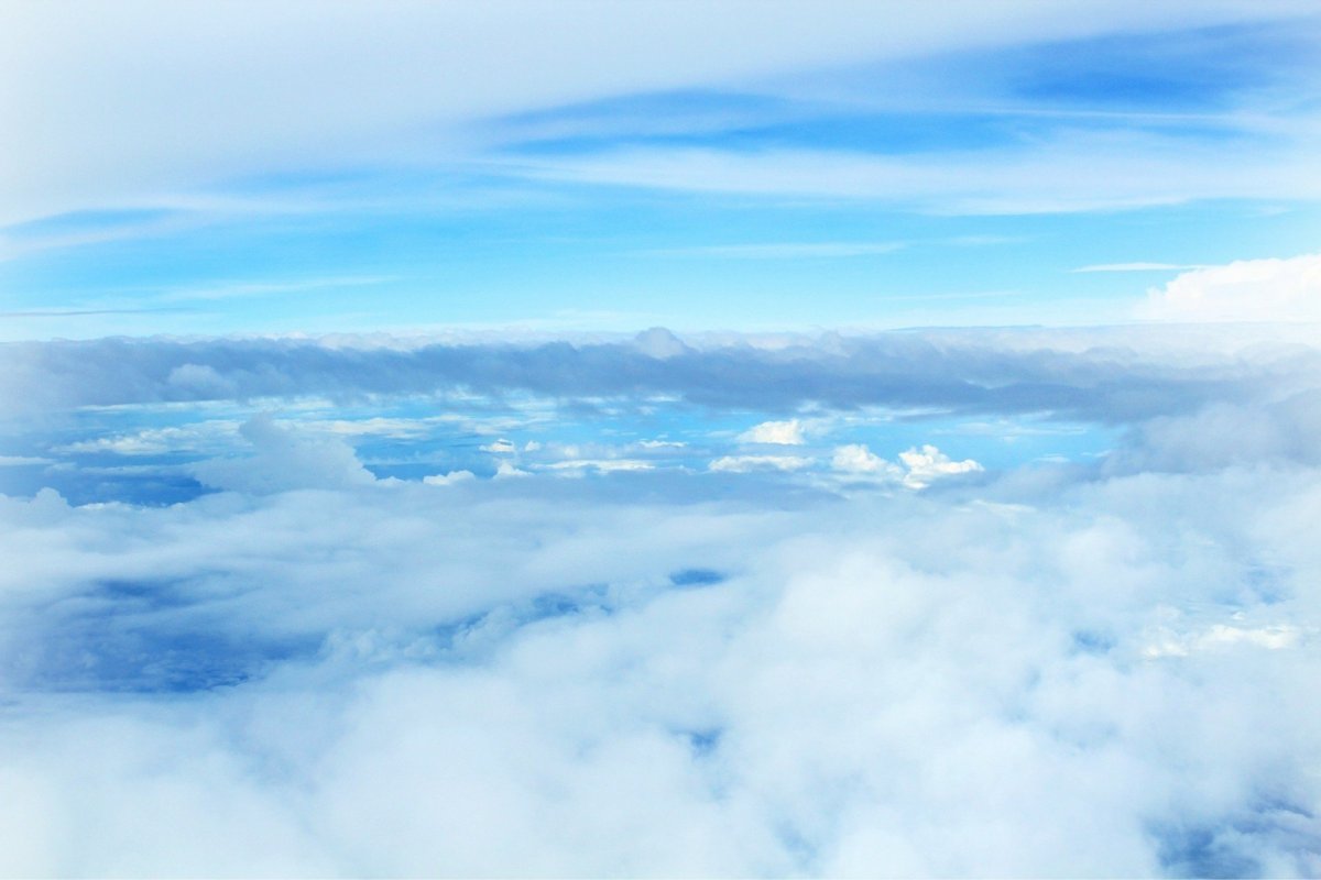 Фон для презентации облака (60 фото)