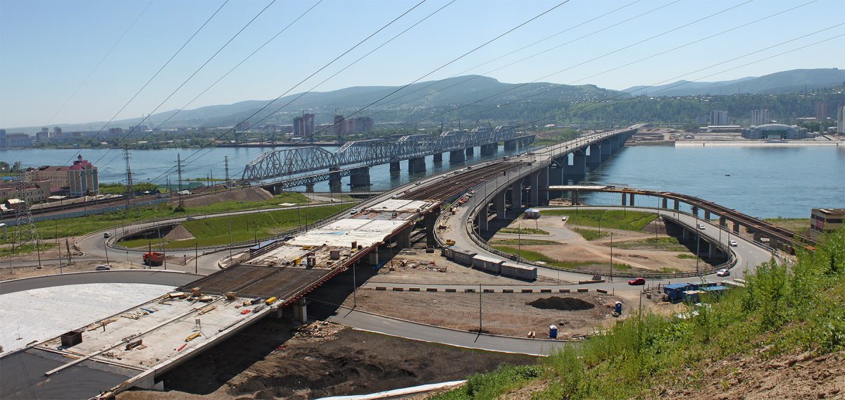 Николаевский мост Красноярск (64 фото)