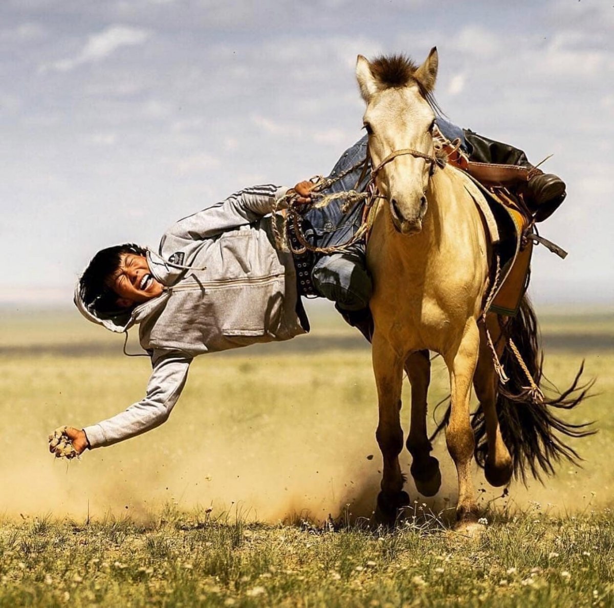 Монгол на лошади (66 фото)