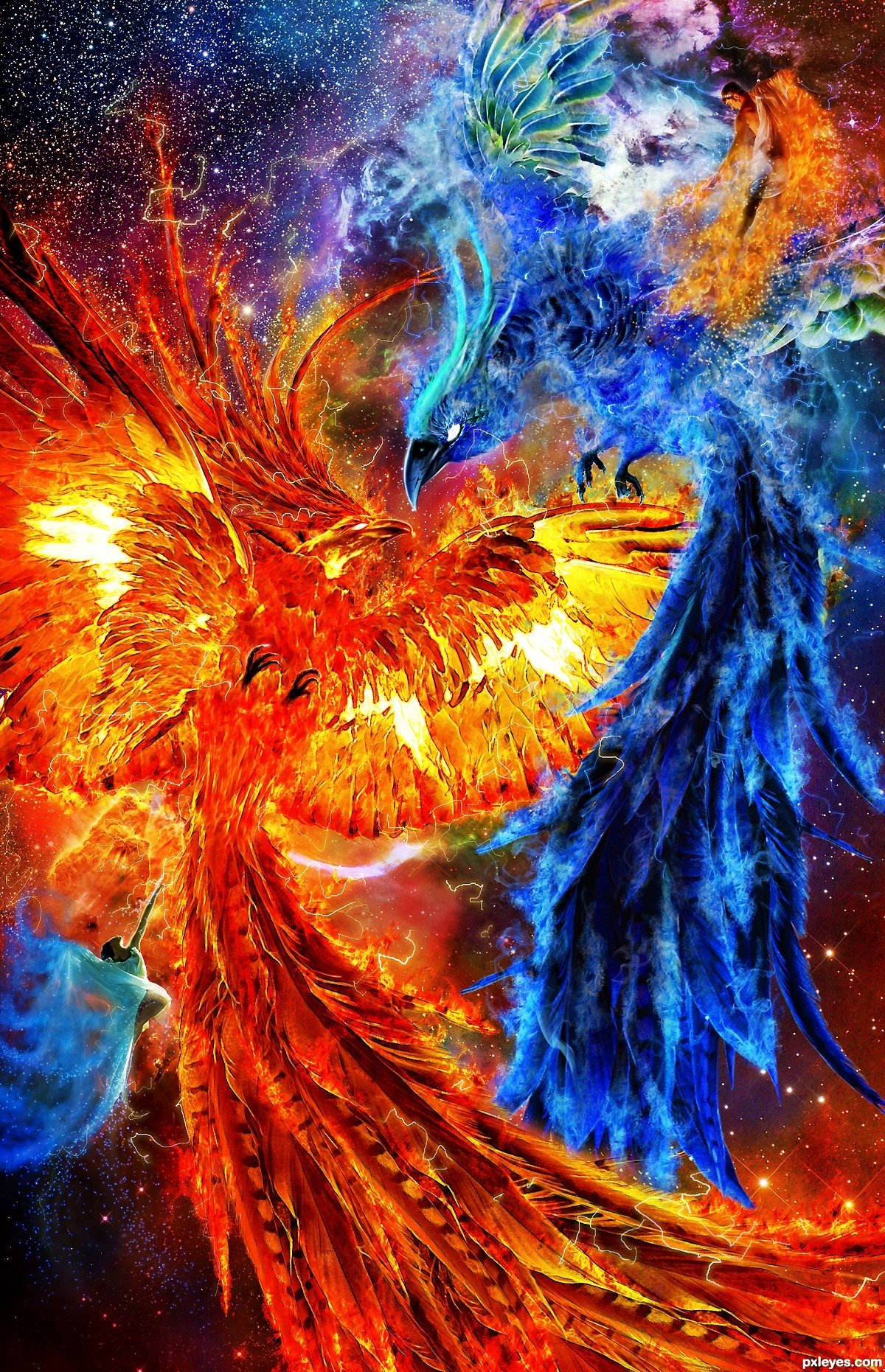 Phoenix vs phoenix. Феникс Возрождение Феникс Возрождение. Феникс Восставший из пепла. Красный Феникс дзаку. Феникс из пепла Восставший Легенда.