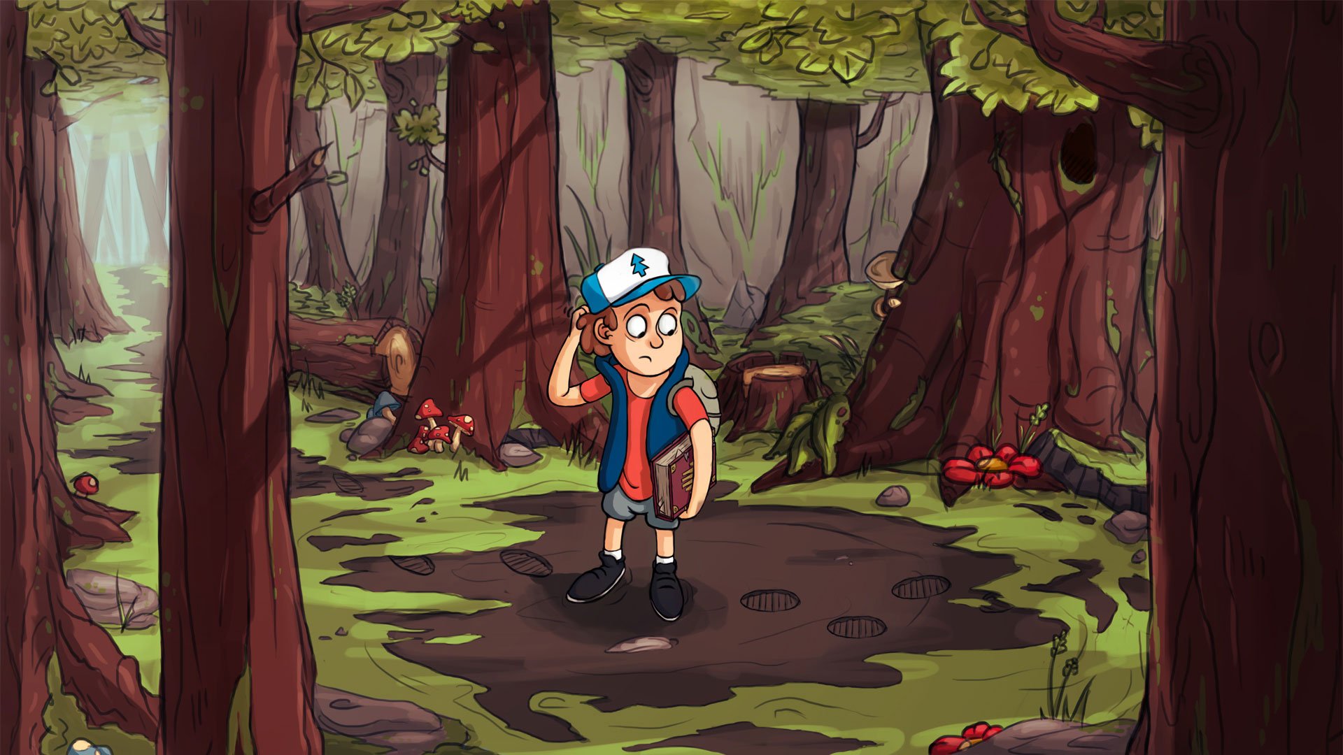 Fred perry gravity falls