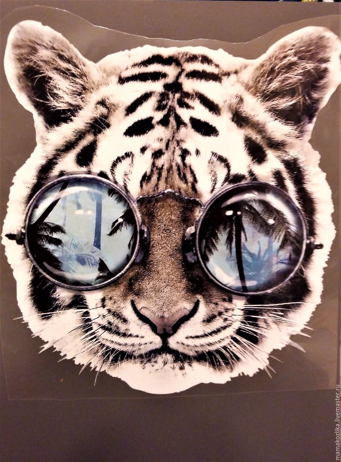 Тигр в очках арт (67 фото)