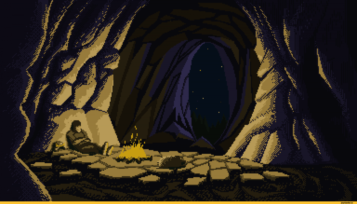 Пещера пиксель арт (64 фото)