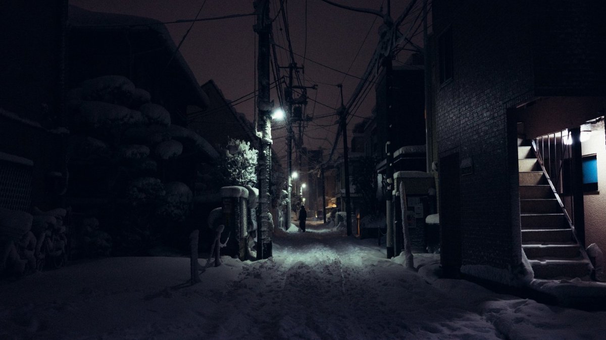 Аниме фон переулок ночью (73 фото)