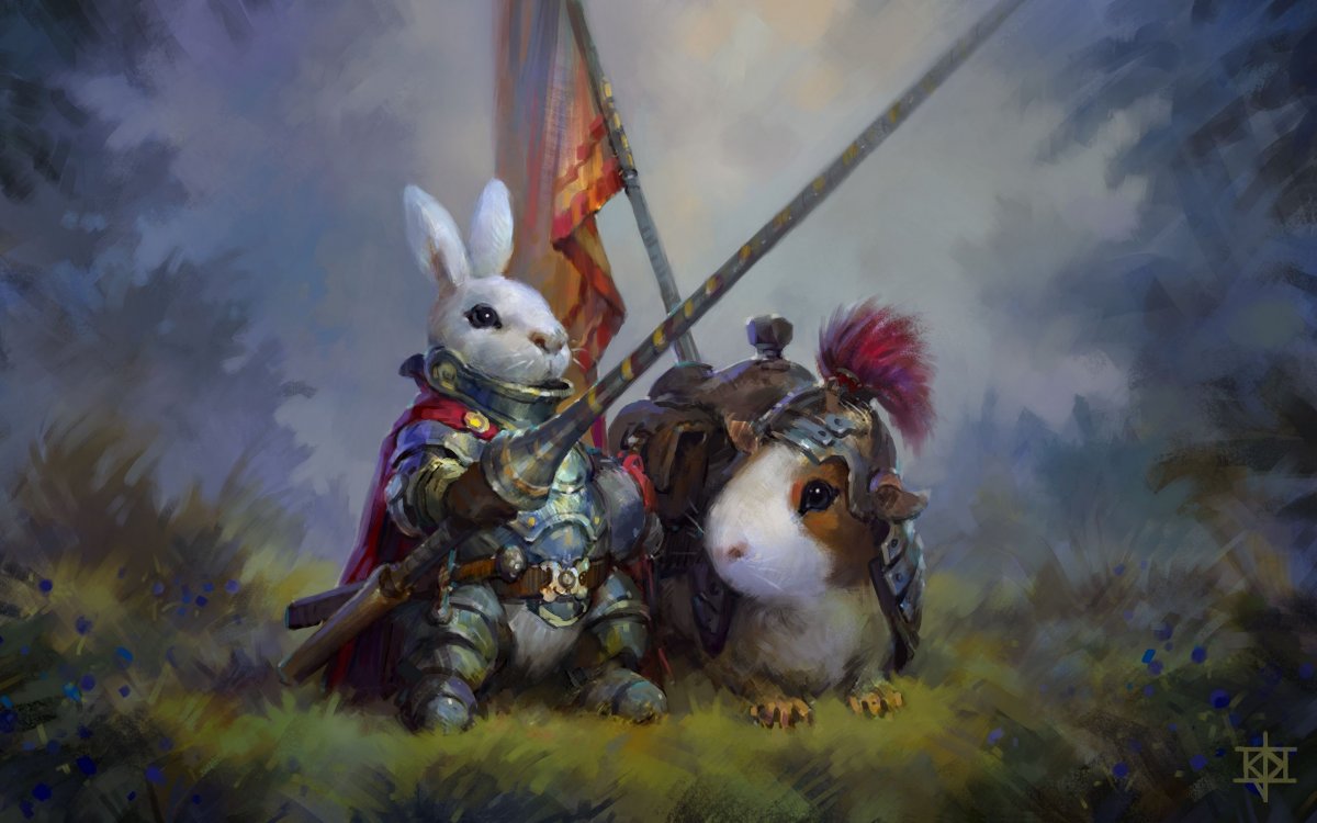 Кролик воин арт (66 фото)
