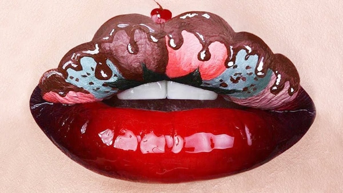 Красивые губы арт (72 фото)