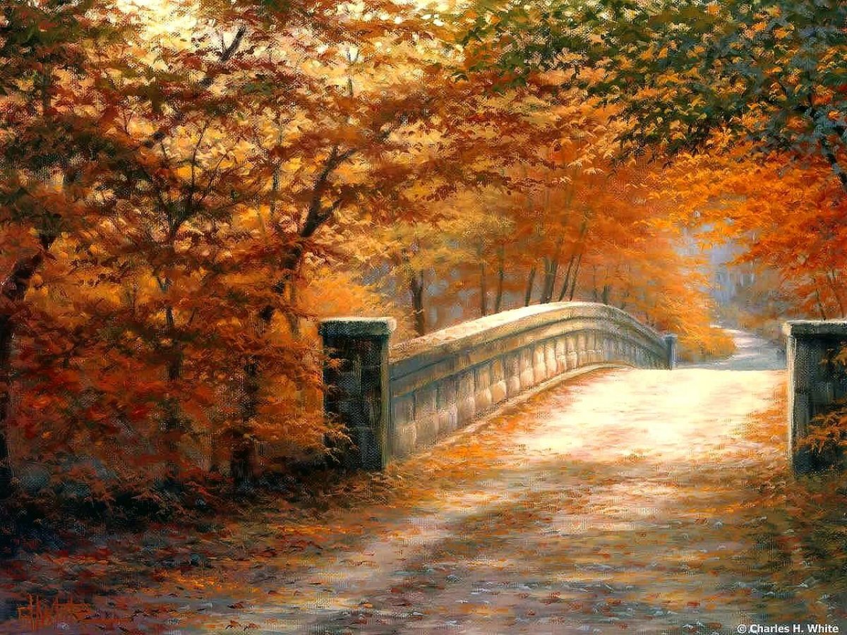 Осенний парк арт (66 фото)