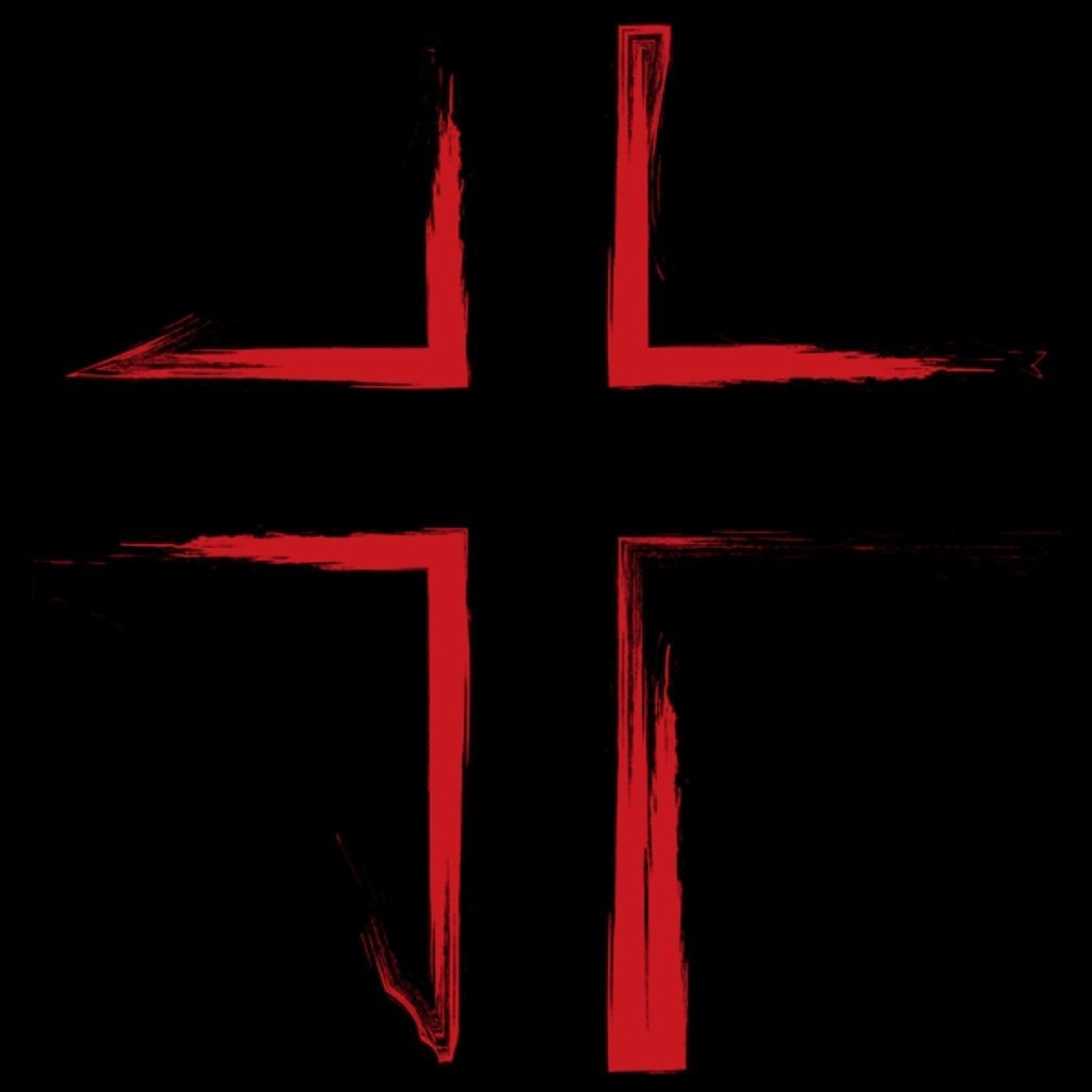 Черный крест на красном фоне (74 фото)
