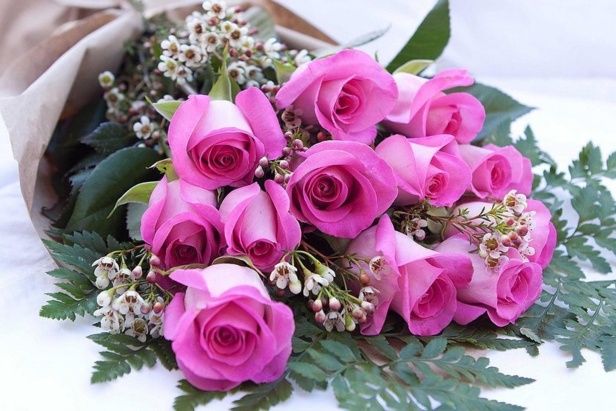 Открытка красивый букет цветов для женщины (78 фото)