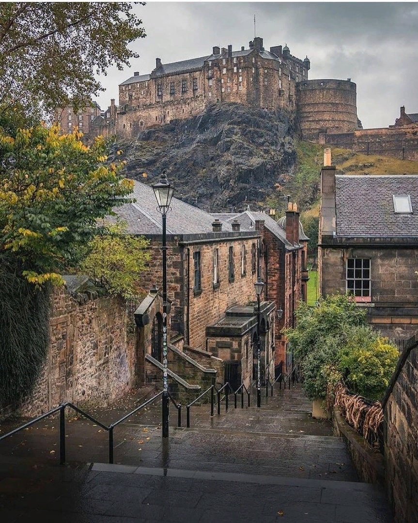 Эдинбургский замок шотландия (64 фото)