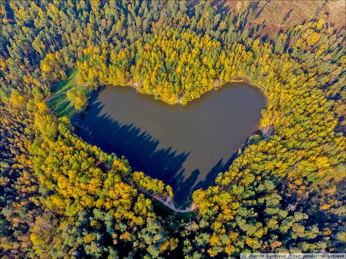 Озеро сердце (68 фото)
