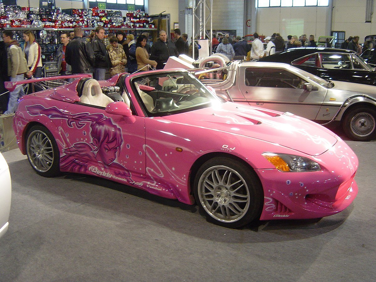 Розовая машина из форсажа (76 фото)