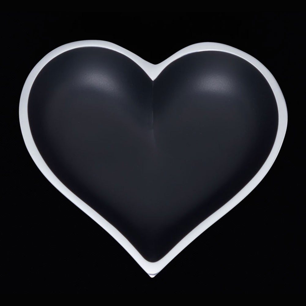 Черные сердечки (75 фото)