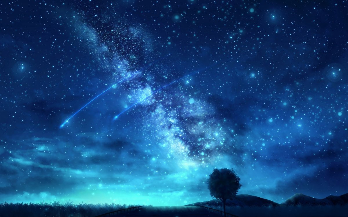 Звездное небо арт (70 фото)