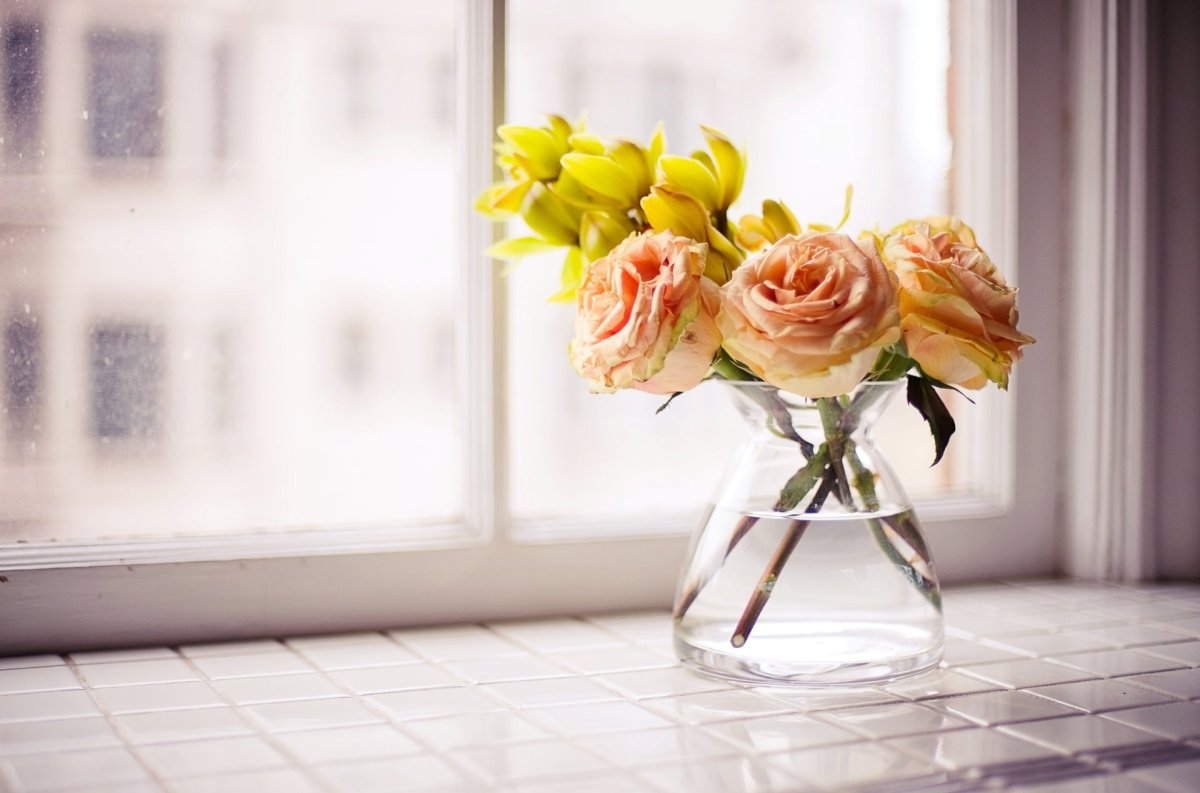 Красивые цветы в вазе (76 фото)