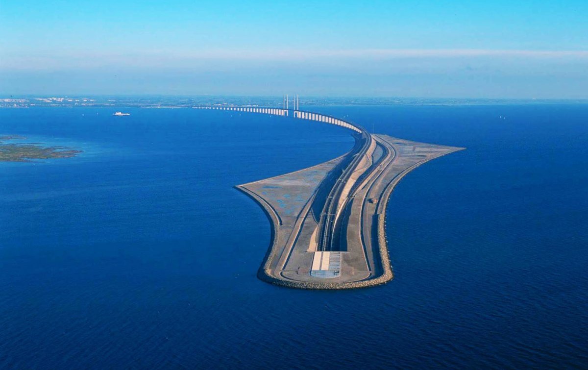 Мост между швецией и данией (65 фото)