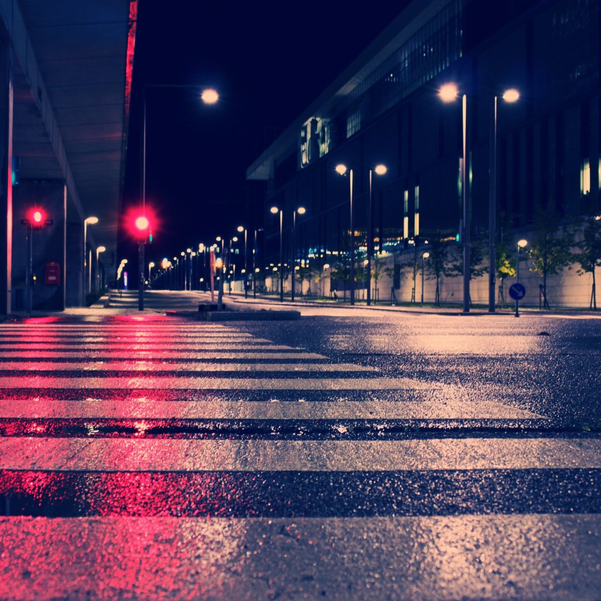 Ночная улица (61 фото)