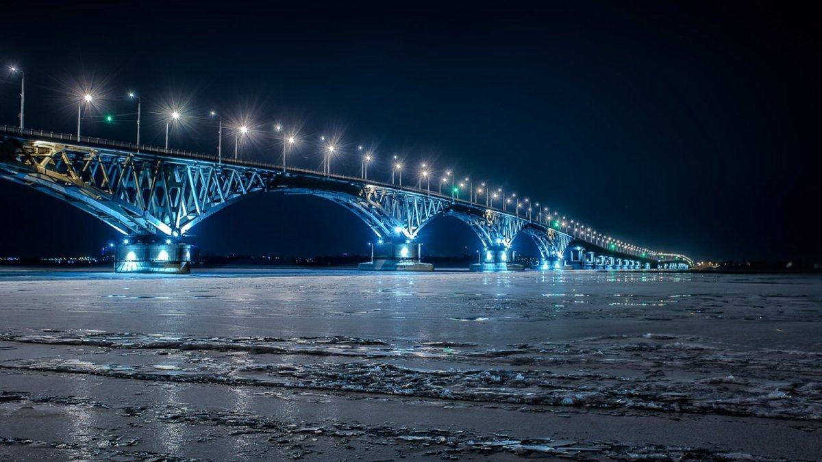 Саратовский мост (63 фото)