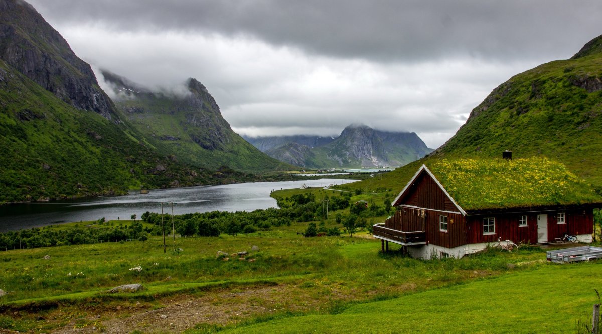 Природа норвегии (55 фото)