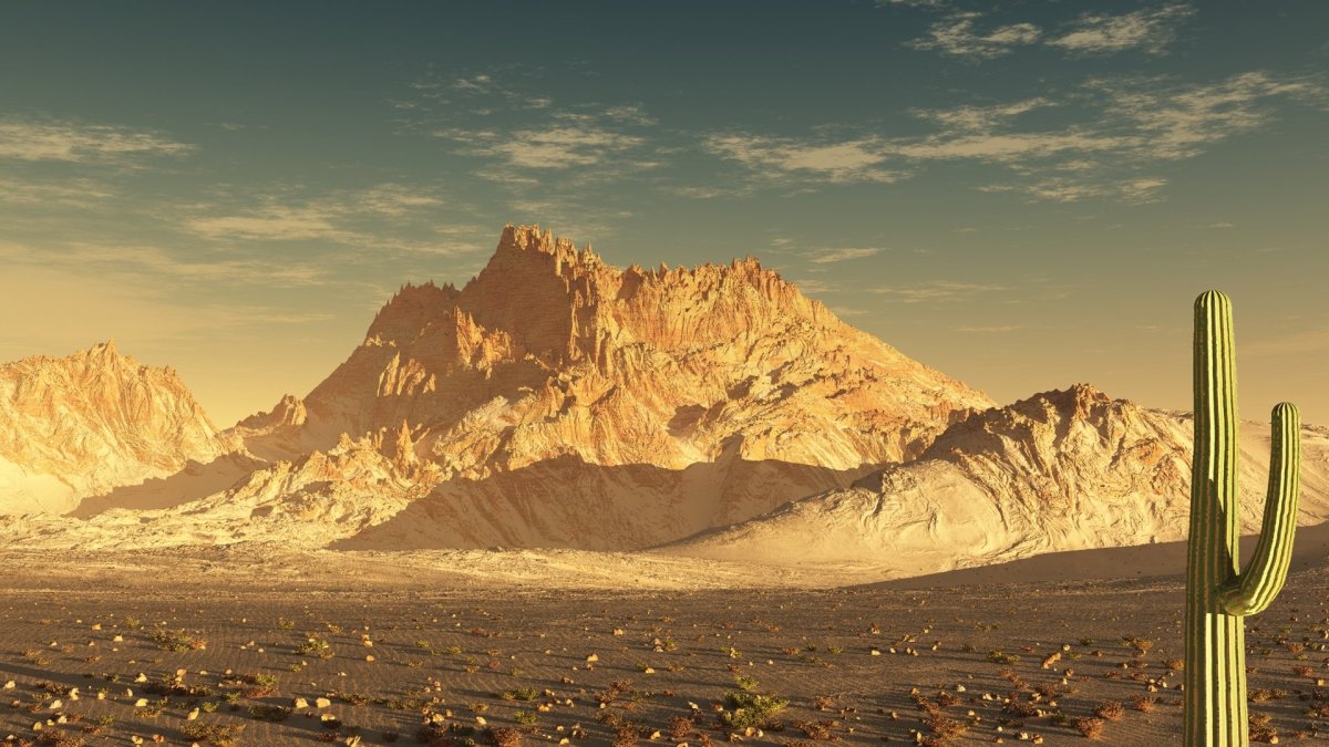 Пустынные горы (56 фото)