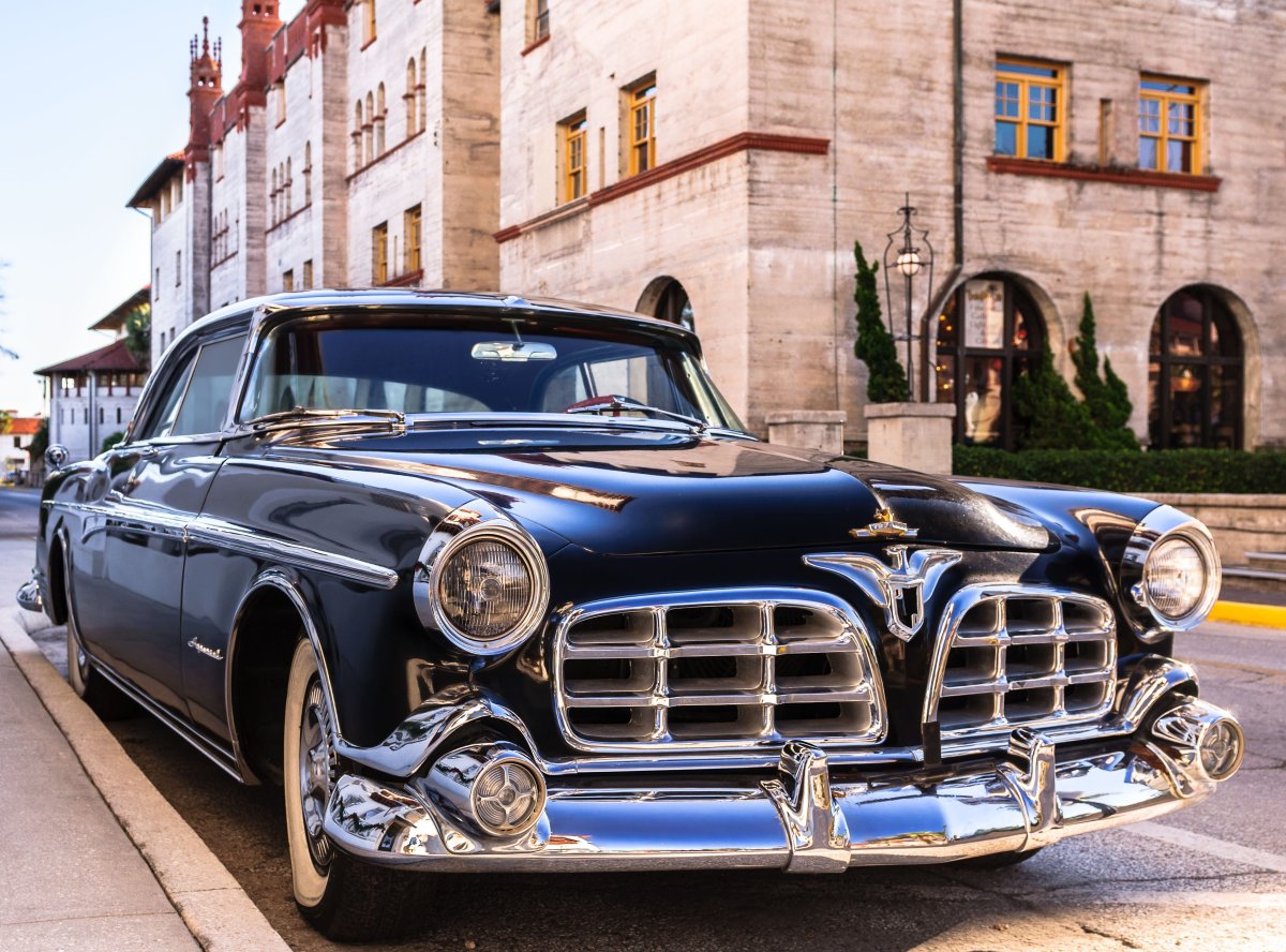 Старые американские автомобили (80 фото)