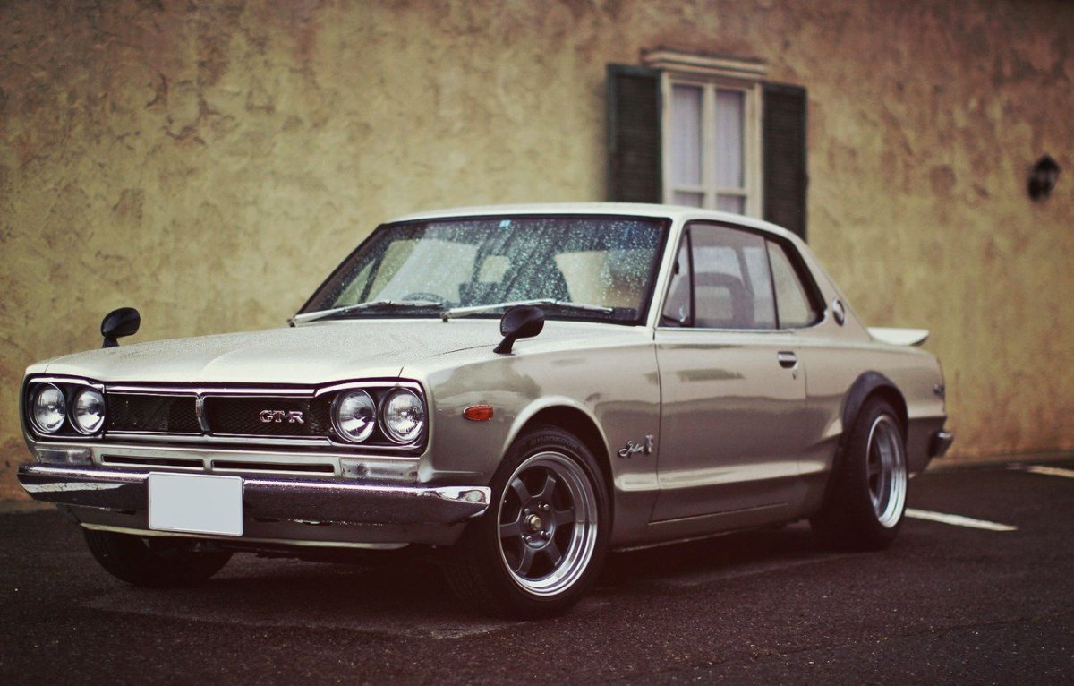 Старые японские машины (79 фото)
